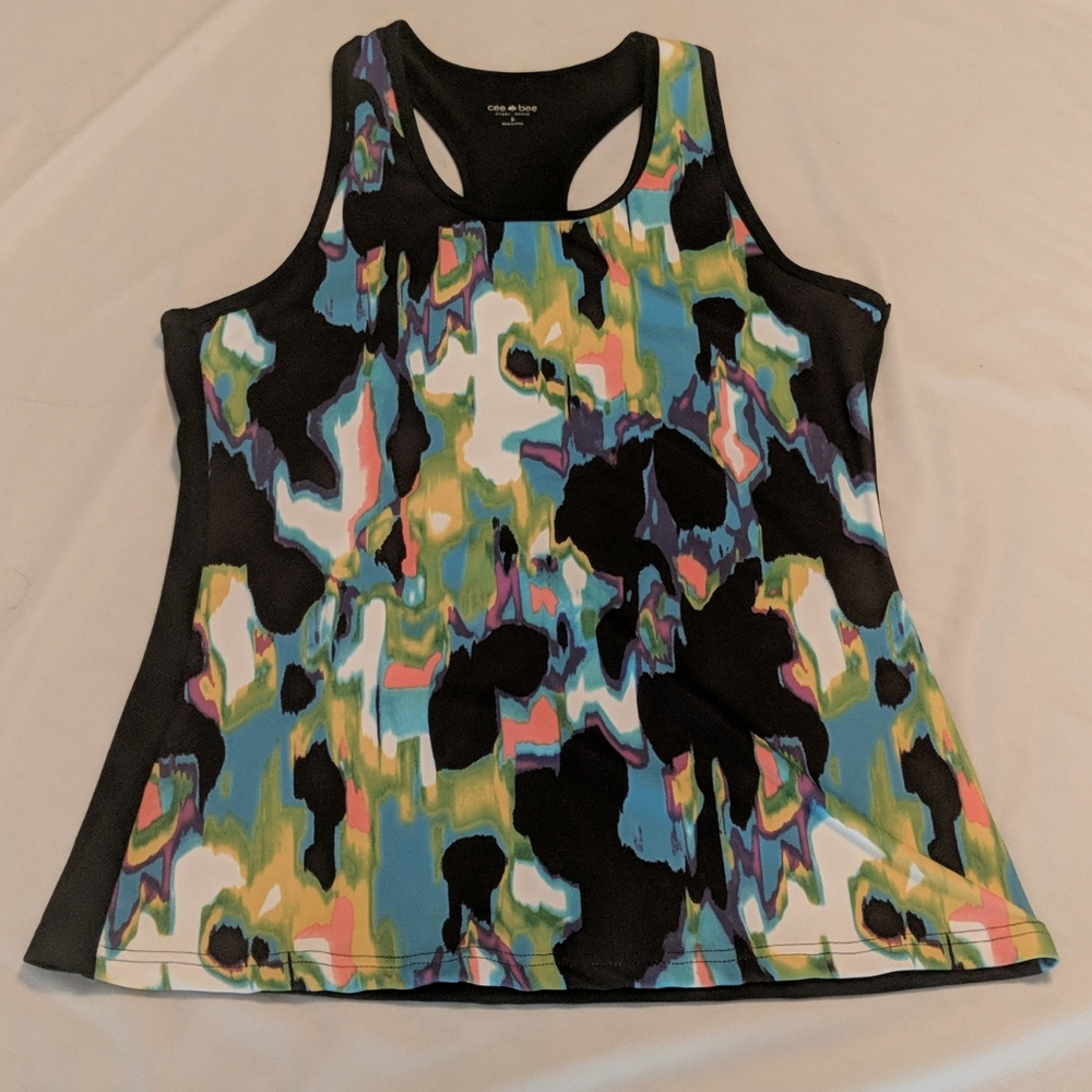 cee bee CHERYL BURKE razorback top